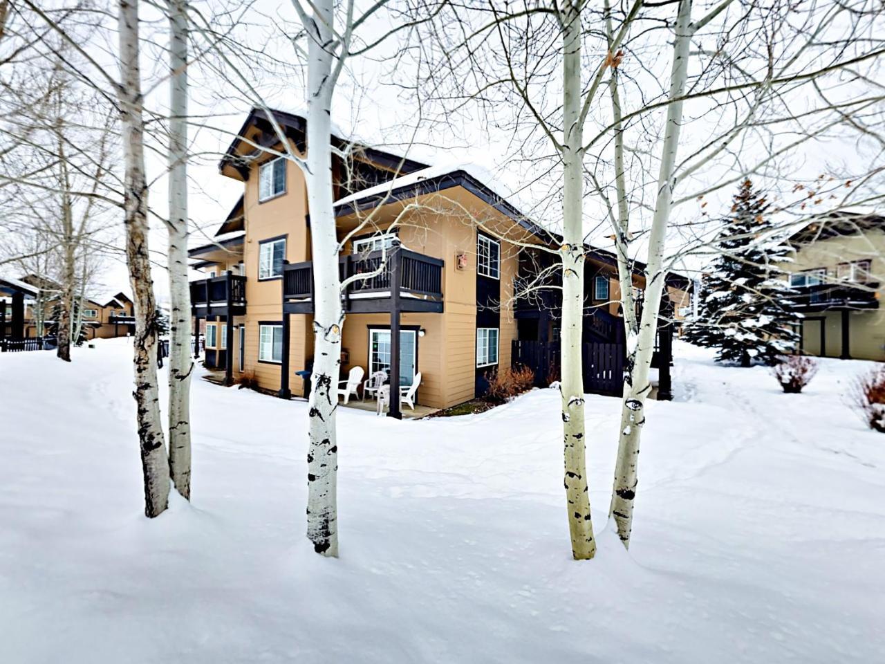 Covey Townhouse Unit 5 Townhouse Steamboat Springs Bagian luar foto